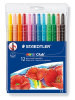 Восъчни Пастели Staedtler Noris Club Twister - 12 цвята